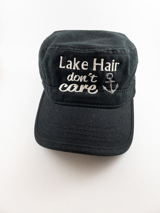 Lake Hair hat-Hats-Black/Silver-It&#x27;s Personal Boutique LLC