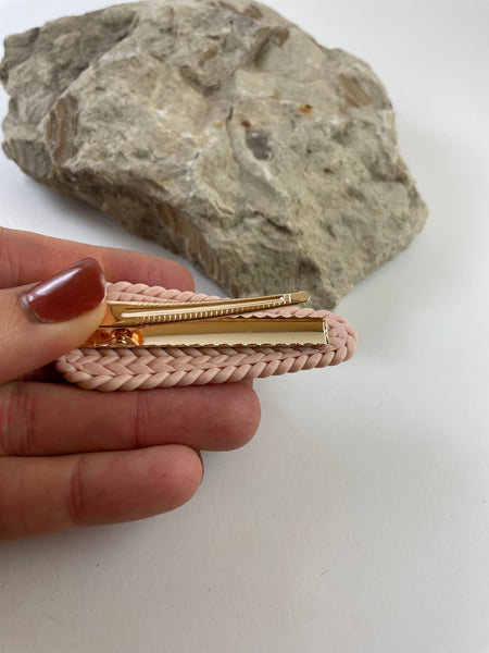 Clay Knit Hair Clip