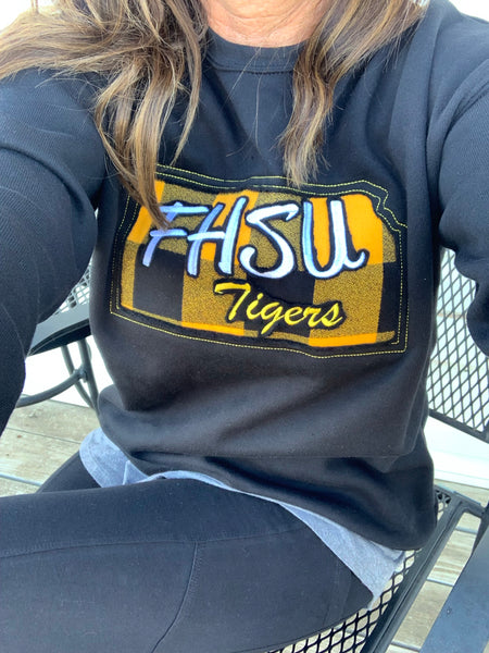 FHSU Plaid Sweatshirts