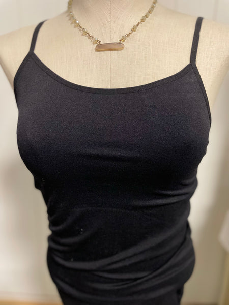 Black Seamless Cami tank