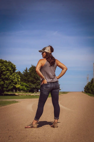 Rocker Tanks Grey Frost-Tanks-It&#x27;s Personal Boutique LLC