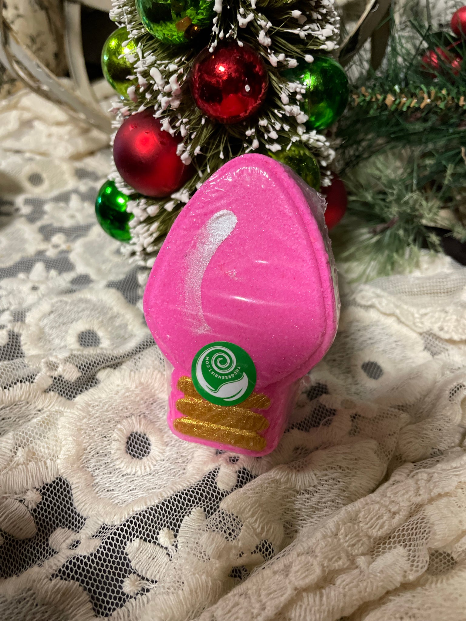 Christmas Holiday Light Bath Bomb
