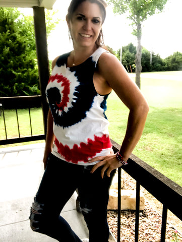 USA Tie Dye Tank