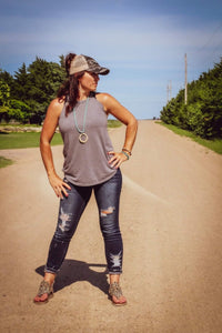 Rocker Tanks Grey Frost