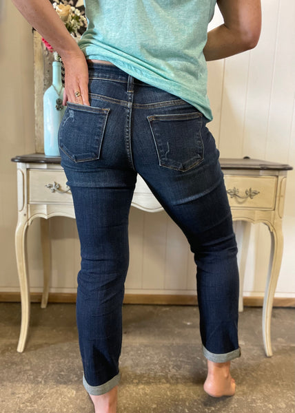 Rolled Cuff Slim Fit Judy Blue