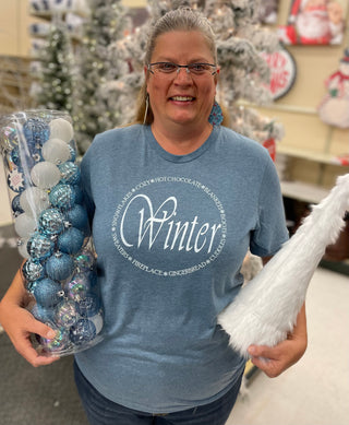 Winter Christmas T-Shirt-Holiday-XL-It&#x27;s Personal Boutique LLC