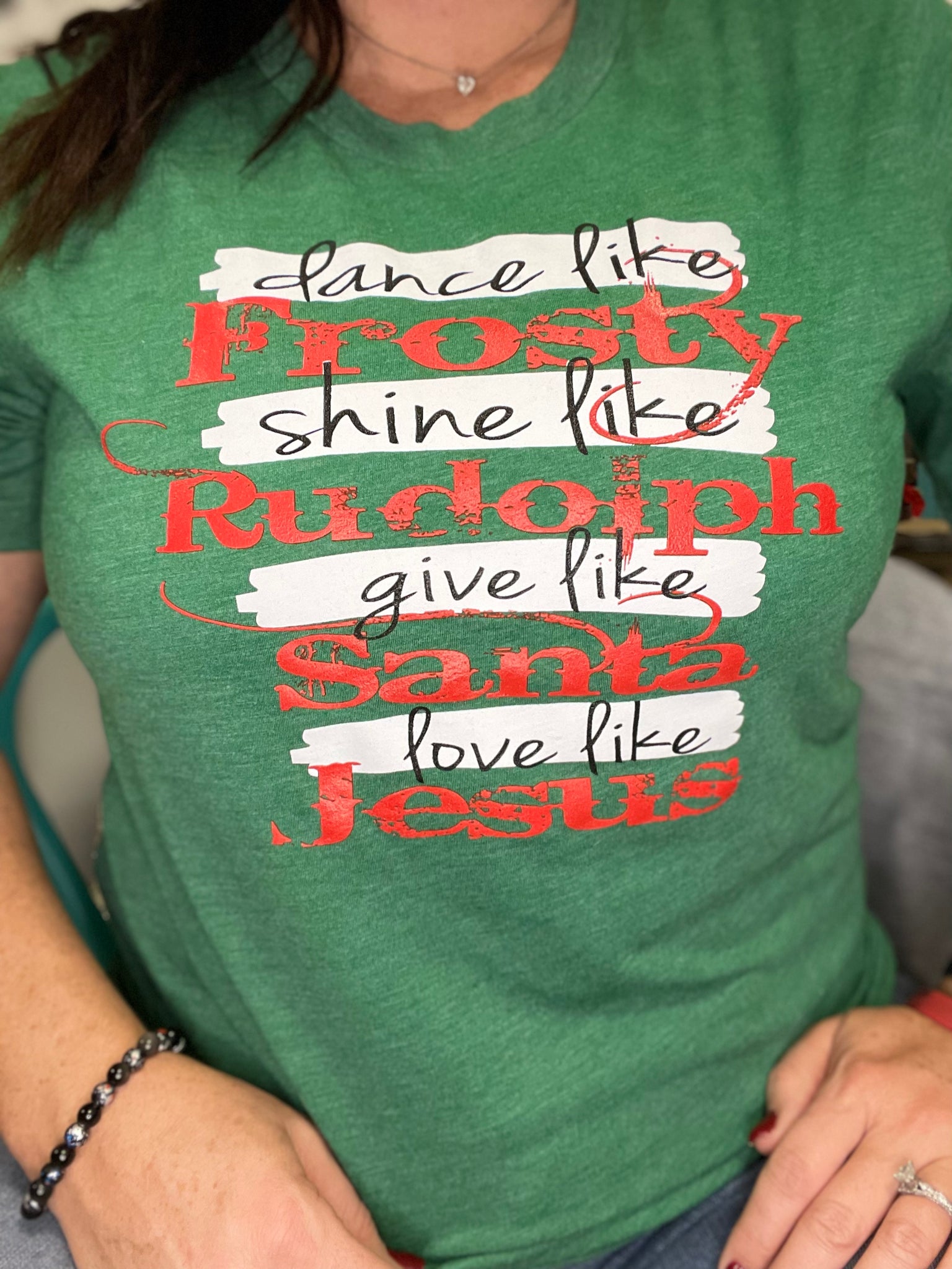 Dance Like Frosty Christmas Tee