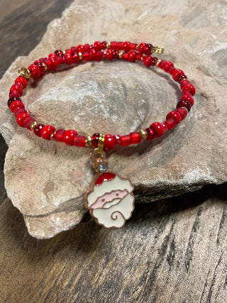 Adult Christmas Bracelets-Jewelry-Santa Claus-It&#x27;s Personal Boutique LLC