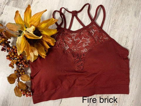 Fired Brick Bralette