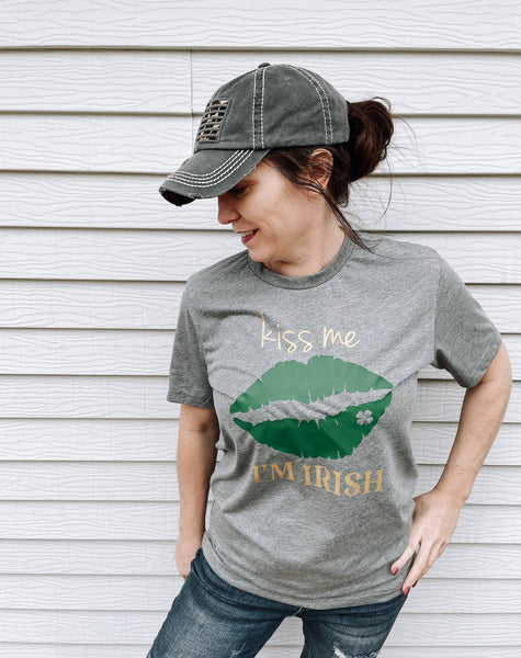 Kiss Me I'm Irish tee