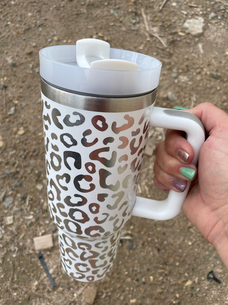 Leopard Quencher Tumblers 40oz.