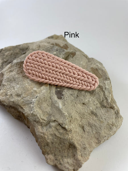 Clay Knit Hair Clip